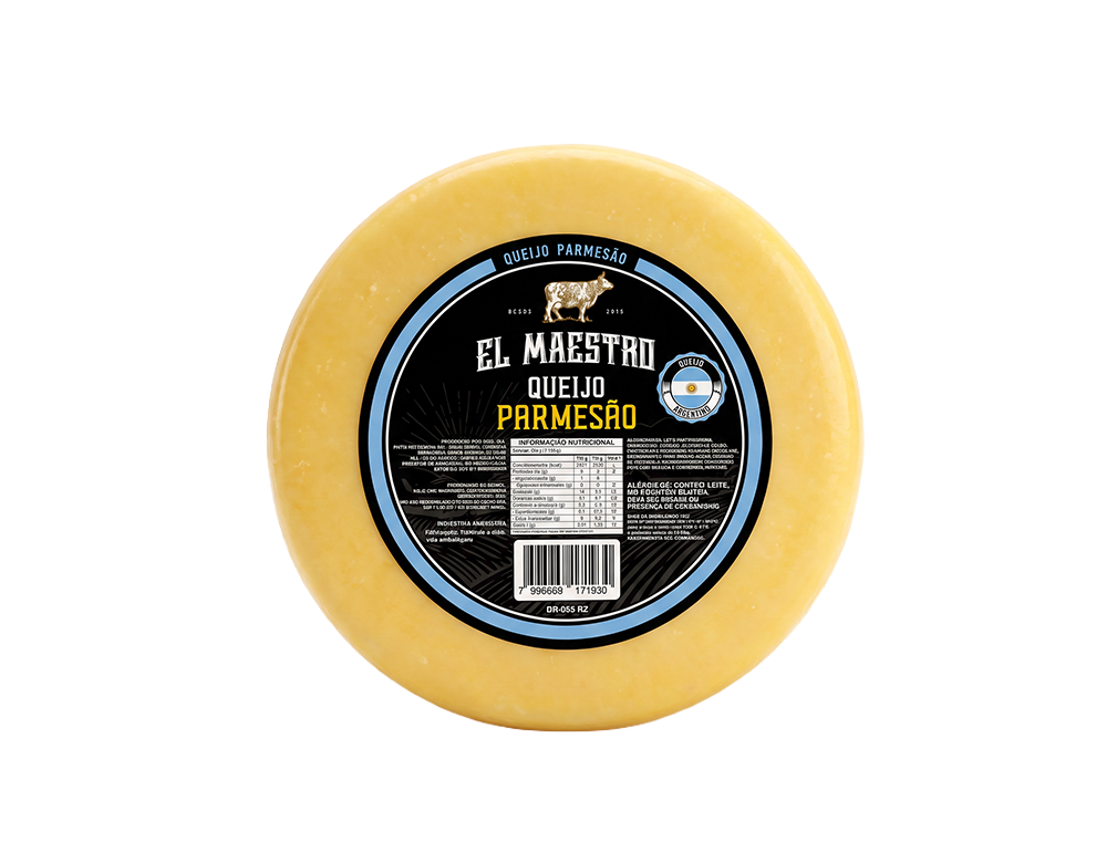 PARMESÃO 9 MESES EL MAESTRO 7 KG (CX 2 PÇ)